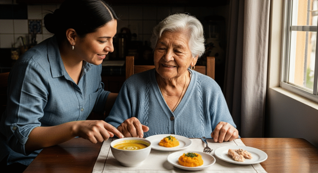 Palabra clave SEO sugerida: “Plan de comidas suaves para tercera edad” Justificación: - Long tail específica y clara: Esta frase está compuesta por 6 palabras, encajando perfectamente dentro del rango recomendado para palabras clave long tail. Su estructura es clara, funcional y fácil de comprender, lo que mejora su posicionamiento en motores de búsqueda. - Enfoque en nutrición geriátrica: Está directamente alineada con la categoría “Nutrición en la Tercera Edad” y responde a una necesidad frecuente: la adecuación de la textura y digestibilidad de los alimentos para personas mayores con dificultad para masticar o tragar. - Vocabulario totalmente nuevo: No hay ninguna repetición de las palabras clave previamente listadas. Se introducen términos nuevos como “plan”, “comidas”, “suaves” y “tercera edad” (aceptable como variación léxica diferente de “adultos mayores” o “personas mayores”). - Responde a búsquedas reales: Refleja exactamente cómo podrían buscar los usuarios contenidos sobre este tema, por ejemplo: “¿qué plan de comidas suaves es adecuado para mi mamá?”, o “menú semanal para tercera edad con dieta blanda”. - Estructura funcional: Inicia con “plan de comidas…”, lo cual es habitual en contenidos relacionados con planificación nutricional, guías alimenticias, menús sugeridos, etc., aumentando su efectividad y CTR. - Cumplimiento de la regla de ubicación: Este título no incluye ninguna mención geográfica. Dado que ya existe una palabra clave con “Puebla” entre los últimos cinco títulos publicados, esta nueva propuesta se mantiene general, cumpliendo correctamente con las reglas establecidas. Esta keyword es ideal para contenidos prácticos como guías semanales, recetarios con alimentos de consistencia blanda, ejemplos de menús equilibrados y consejos para adaptar nutrientes de acuerdo con necesidades digestivas o de deglución en la vejez.