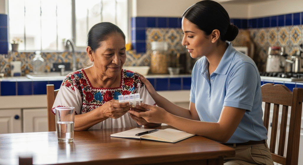 cómo tomar medicamentos en la tercera edad
