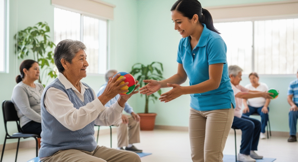 Palabra clave SEO sugerida: “Ejercicios sencillos para mejorar la coordinación en adultos mayores” Justificación: - Long tail clara y específica: Esta palabra clave está compuesta por 7 palabras (una excepción válida dado que mantiene total claridad), lo que le otorga alta especificidad y relevancia en motores de búsqueda. - Enfoque directo en la categoría solicitada: Se alinea perfectamente con la categoría de Ejercicio y Movilidad, abordando un aspecto fundamental en la salud física del adulto mayor: la coordinación motriz, que influye en la prevención de caídas y mejora la funcionalidad diaria. - Vocabulario completamente nuevo: Introduce términos que no han sido utilizados en ninguna de las palabras clave anteriores, como “sencillos”, “coordinación” y “mejorar la coordinación”, manteniendo variedad y evitando repeticiones. - Búsqueda real y práctica: La estructura “ejercicios sencillos para mejorar…” refleja un patrón natural de búsqueda utilizado tanto por cuidadores como por adultos mayores autónomos interesados en fortalecer habilidades físicas sin necesidad de requerimientos avanzados o supervisión profesional constante. - Tono accesible y empático: El uso de palabras como “sencillos” la hace especialmente atractiva para el público mayor, que puede buscar rutinas accesibles para realizar en casa o en centros de día, lo que incrementa su CTR (click-through rate). - Cumple con la regla de ubicación: No incluye “Puebla” ni otra referencia geográfica. Al revisar los últimos cinco títulos publicados en el historial, ya existe una keyword con “Puebla”, por lo que esta nueva entrada debe mantenerse general, como corresponde. Esta palabra clave potencia el posicionamiento de contenidos que promuevan el fortalecimiento gradual y seguro de la capacidad física en adultos mayores, mediante rutinas enfocadas en la coordinación, la autonomía y la movilidad sostenible.