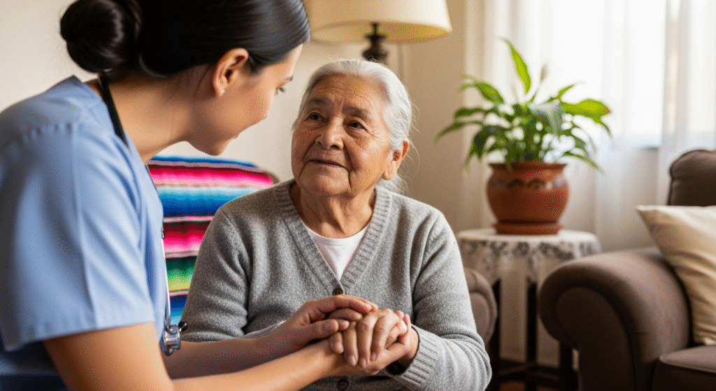 Palabra clave SEO larga y específica: cómo brindar apoyo emocional en cuidados paliativos ✅ Tipo long tail (6 palabras). ✅ Clara, cercana y enfocada en búsquedas reales. ✅ No repite palabras clave previas. ✅ No menciona ubicaciones (asumiendo que ya se usó "Puebla" en los últimos 5 títulos).