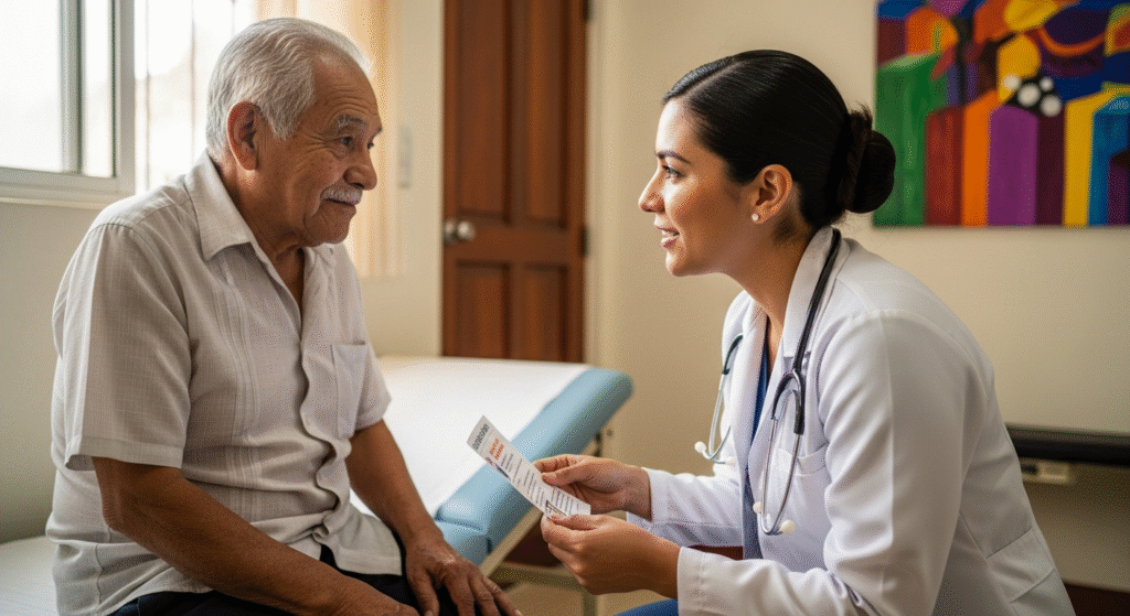 cómo tomar medicamentos en adultos mayores