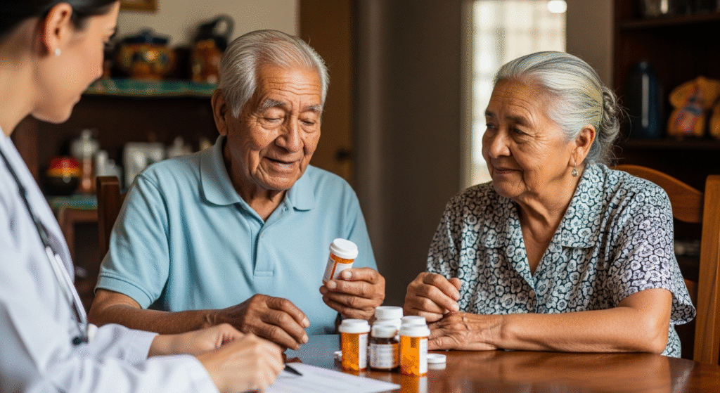 medicamentos seguros para personas mayores en casa