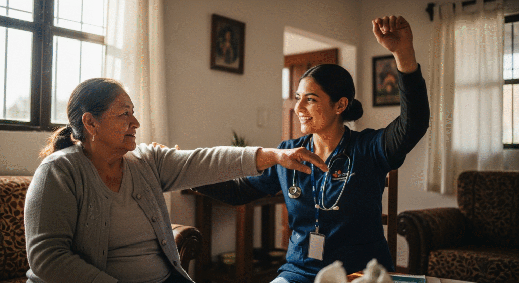 ejercicios suaves para adultos mayores en casa