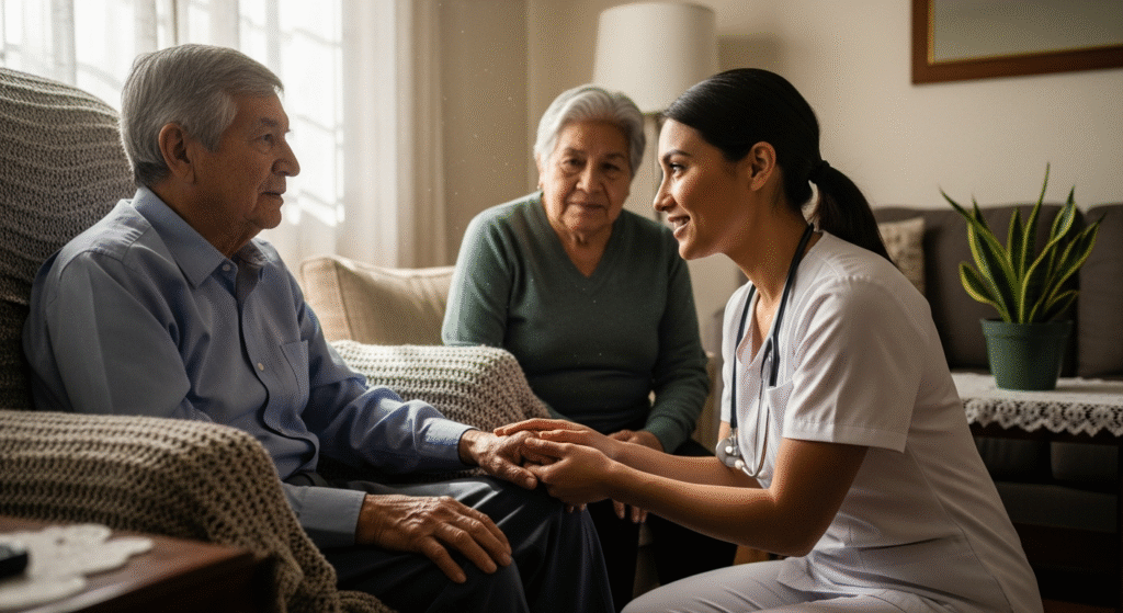 atención integral en etapa terminal Explicación: Esta long tail keyword es clara, empática y acorde con la categoría de Cuidados Paliativos y Acompañamiento. Está orientada a personas que buscan apoyo para adultos mayores en el final de la vida, y no repite palabras clave previas del historial ni incluye ubicaciones específicas, cumpliendo con las reglas proporcionadas.